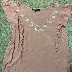 Peachy/Pink Blouse size S